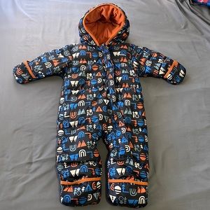Columbia baby snowsuit
